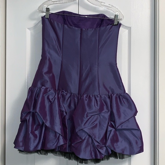 Jessica McClintock for Gunne Sax vintage dress size 9 sweetheart neck prom - Picture 2 of 7